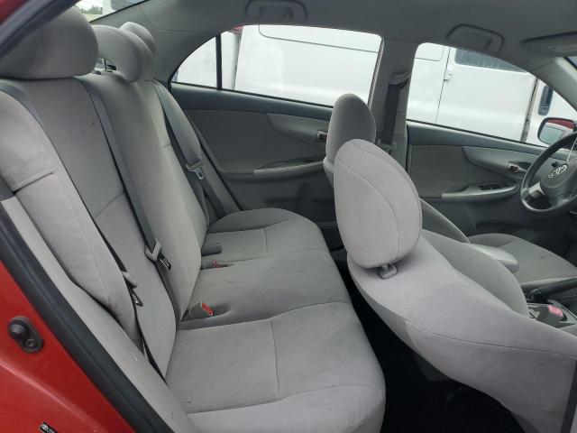 JTDBU4EE9AJ069029 - 2010 TOYOTA COROLLA BASE Czerwony zdjęcie 10