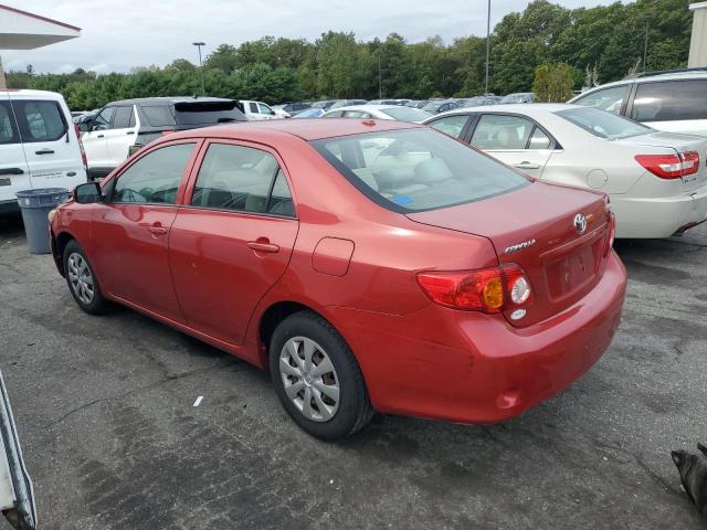 JTDBU4EE9AJ069029 - 2010 TOYOTA COROLLA BASE Czerwony zdjęcie 2