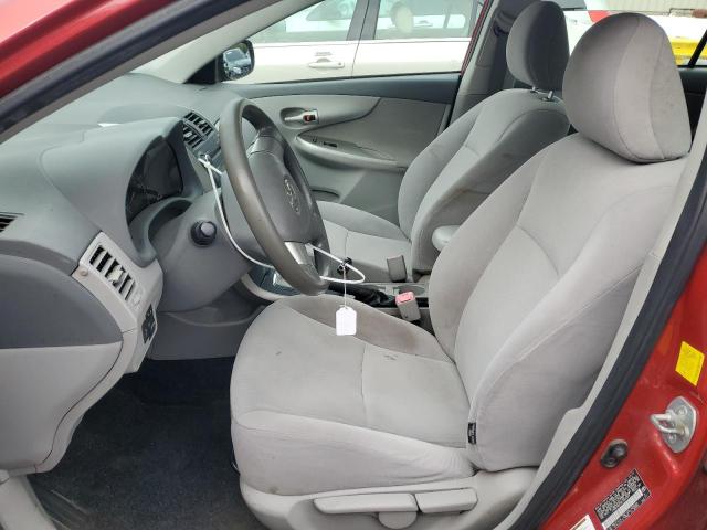 JTDBU4EE9AJ069029 - 2010 TOYOTA COROLLA BASE Czerwony zdjęcie 7