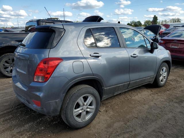 3GNCJKSB3LL194252 - 2020 CHEVROLET TRAX LS GRAY photo 3