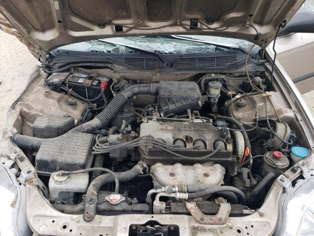 1HGEJ6679YL022276 - 2000 HONDA CIVIC LX TAN photo 11