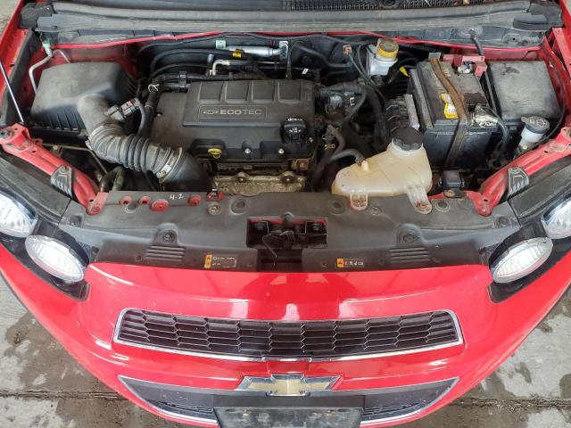 1G1JD6SB2G4180717 - 2016 CHEVROLET SONIC LT 红色 照片 11