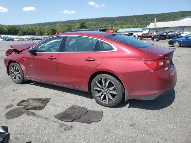 1G1ZD5ST6JF120988 - 2018 CHEVROLET MALIBU LT RED photo 2