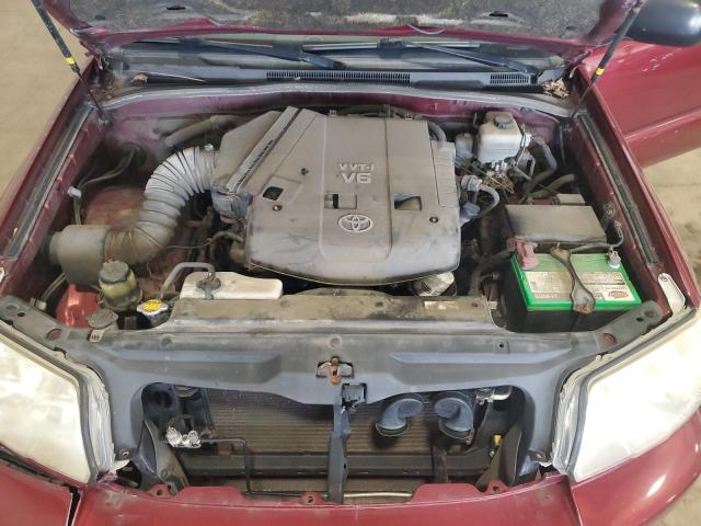 JTEBU14R68K012094 - 2008 TOYOTA 4RUNNER SR5 MAROON photo 11