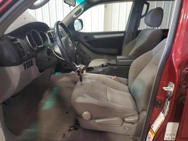 JTEBU14R68K012094 - 2008 TOYOTA 4RUNNER SR5 MAROON photo 7