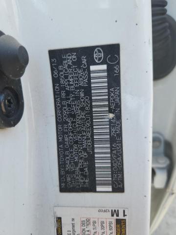 JTDBU4EE9DJ118220 - 2013 TOYOTA COROLLA BASE Biały zdjęcie 13