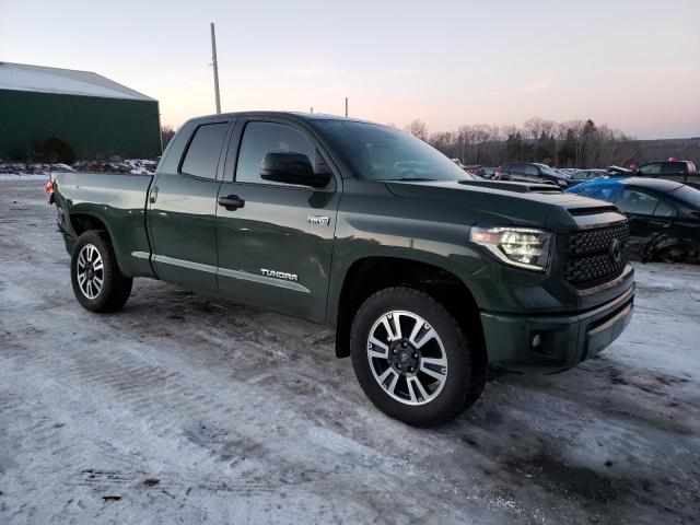 5TFUY5F15MX045729 - 2021 TOYOTA TUNDRA DOUBLE CAB SR/SR5 GREEN photo 4