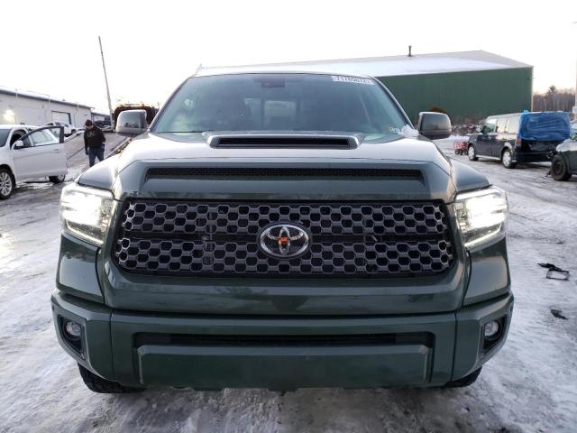 5TFUY5F15MX045729 - 2021 TOYOTA TUNDRA DOUBLE CAB SR/SR5 GREEN photo 5