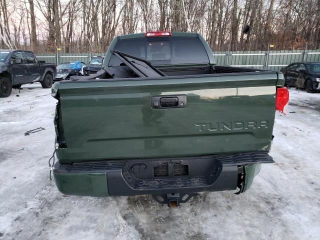 5TFUY5F15MX045729 - 2021 TOYOTA TUNDRA DOUBLE CAB SR/SR5 GREEN photo 6