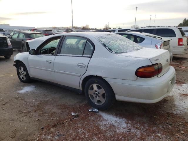 1G1ND52F55M136304 - 2005 CHEVROLET CLASSIC WHITE photo 2