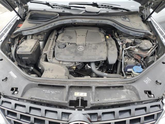 4JGDA5HB9FA523680 - 2015 MERCEDES-BENZ ML 350 4MATIC GRAY photo 12