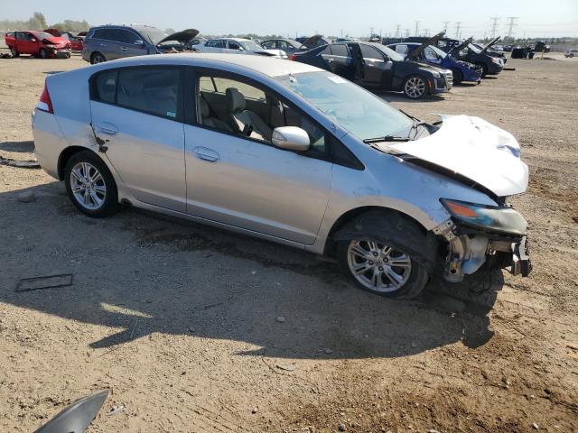 JHMZE2H77AS018344 - 2010 HONDA INSIGHT EX 银色 照片 4