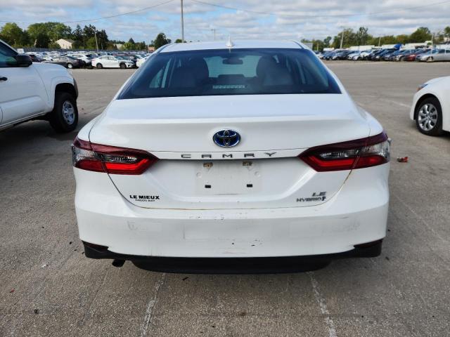 4T1C31AK0PU614488 - 2023 TOYOTA CAMRY LE WHITE photo 6