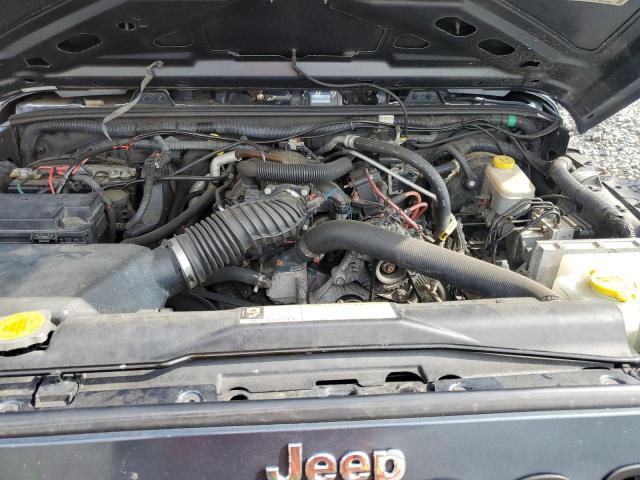 1J4FA24188L560794 - 2008 JEEP WRANGLER X ნაცრისფერი ფოტო 11