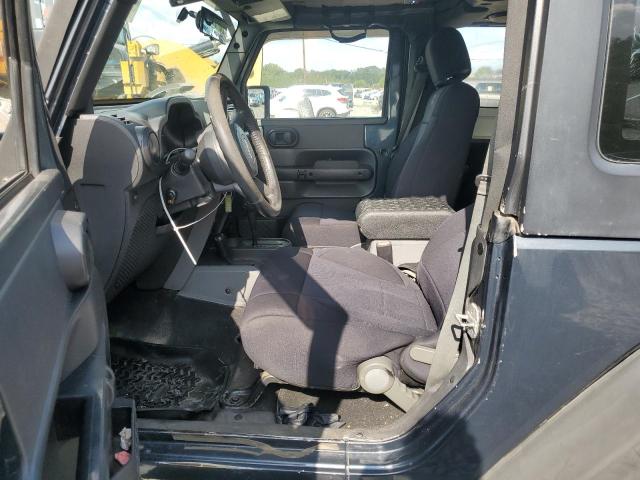 1J4FA24188L560794 - 2008 JEEP WRANGLER X ნაცრისფერი ფოტო 7