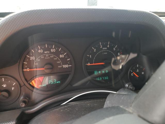 1J4FA24188L560794 - 2008 JEEP WRANGLER X ნაცრისფერი ფოტო 9