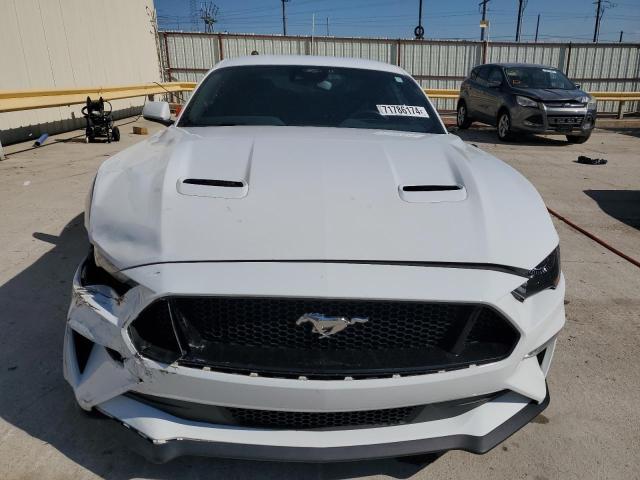 1FA6P8CFXM5147574 - 2021 FORD MUSTANG GT WHITE photo 5