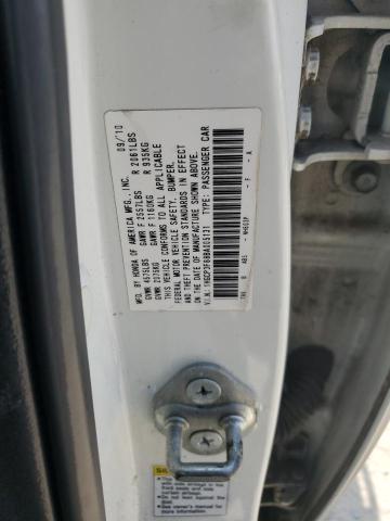 1HGCP3F88BA005131 - 2011 HONDA ACCORD EXL WHITE photo 12