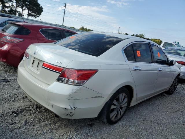 1HGCP3F88BA005131 - 2011 HONDA ACCORD EXL WHITE photo 3