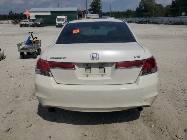 1HGCP3F88BA005131 - 2011 HONDA ACCORD EXL WHITE photo 6