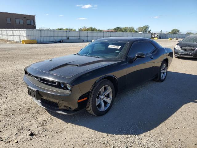 2C3CDZAG1GH100829 - 2016 DODGE CHALLENGER SXT BLACK photo 1