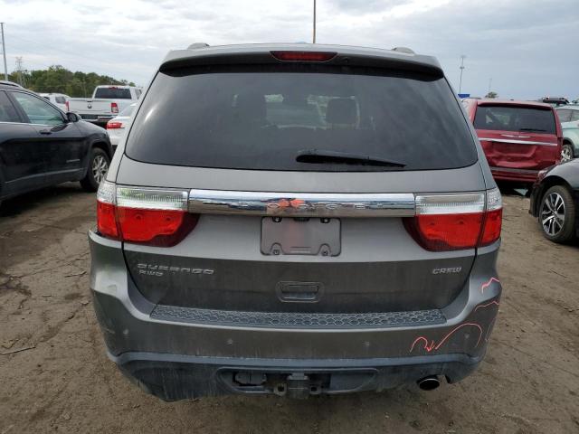 1C4RDJDG6CC329815 - 2012 DODGE DURANGO CREW GRAY photo 6