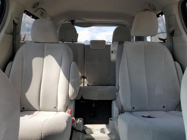 5TDKK3DC7BS008962 - 2011 TOYOTA SIENNA LE CHARCOAL photo 10