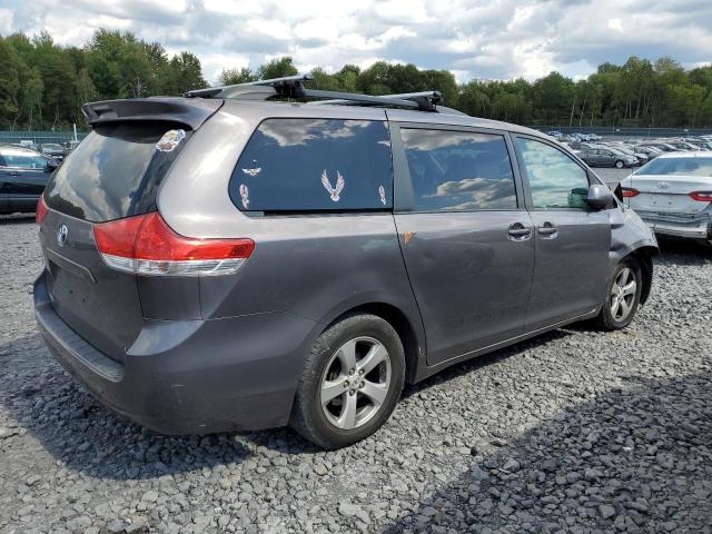 5TDKK3DC7BS008962 - 2011 TOYOTA SIENNA LE CHARCOAL photo 3