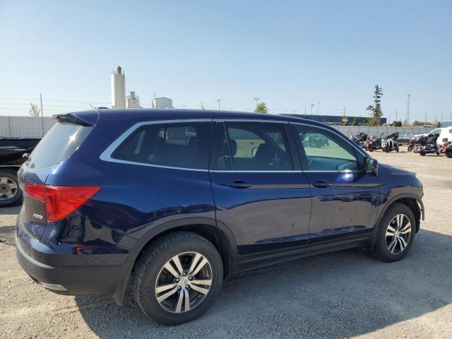 5FNYF6H56JB033964 - 2018 HONDA PILOT EXL 蓝色 照片 3