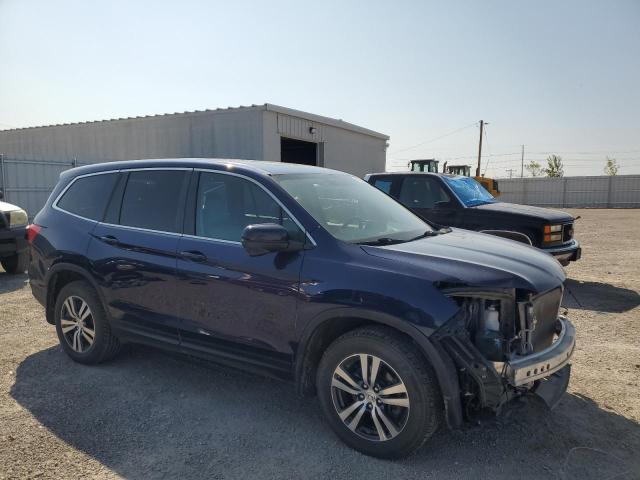 5FNYF6H56JB033964 - 2018 HONDA PILOT EXL 蓝色 照片 4