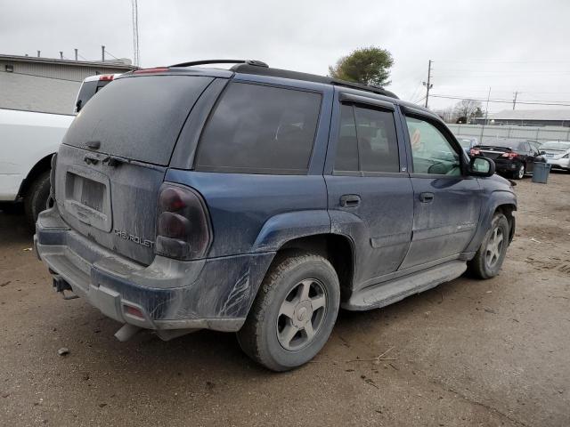 1GNDT13S532235733 - 2003 CHEVROLET TRAILBLAZE BLUE photo 3