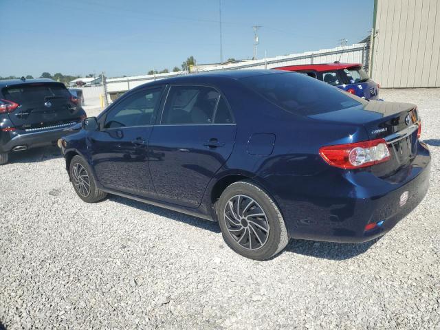2T1BU4EE8DC935254 - 2013 TOYOTA COROLLA BASE Bleu photo 2