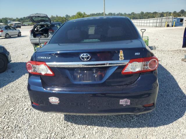 2T1BU4EE8DC935254 - 2013 TOYOTA COROLLA BASE Bleu photo 6