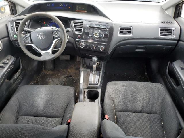 2HGFB2F54DH581539 - 2013 HONDA CIVIC LX GRAY photo 8