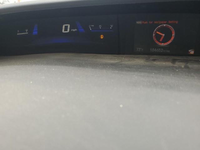 2HGFB2F54DH581539 - 2013 HONDA CIVIC LX GRAY photo 9