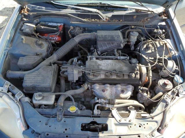 2HGEJ6679VH577835 - 1997 HONDA CIVIC LX BLUE photo 11