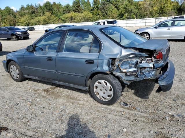 2HGEJ6679VH577835 - 1997 HONDA CIVIC LX BLUE photo 2