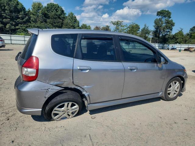 JHMGD37688S072156 - 2008 HONDA FIT SPORT SILVER photo 3