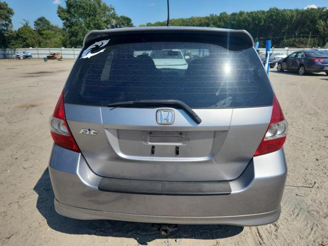 JHMGD37688S072156 - 2008 HONDA FIT SPORT SILVER photo 6