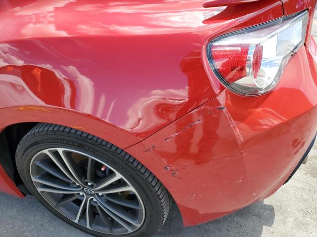 JF1ZNAA11F8707727 - 2015 TOYOTA SCION FR-S 红色 照片 9