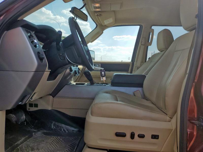 1FMJU1HT0HEA82769 - 2017 FORD EXPEDITION XLT ბურგუნდია ფოტო 7