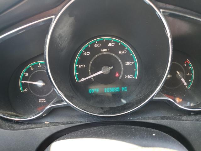 1G1ZE5E01CF193798 - 2012 CHEVROLET MALIBU LTZ ვერცხლისფერი ფოტო 9