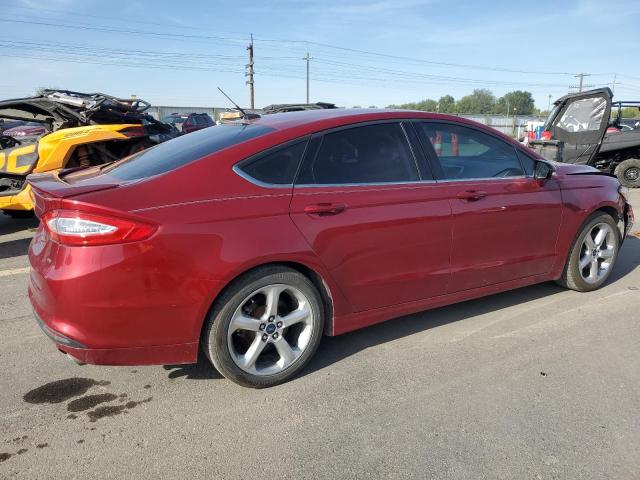 3FA6P0H70ER323890 - 2014 FORD FUSION SE BURGUNDY photo 3