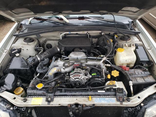 JF1SG65615H726405 - 2005 SUBARU FORESTER 2.5XS Бежевый фото 11