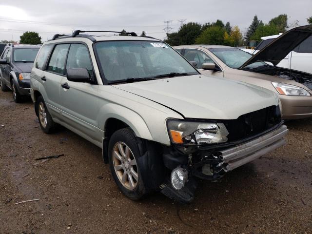 JF1SG65615H726405 - 2005 SUBARU FORESTER 2.5XS Бежевый фото 4