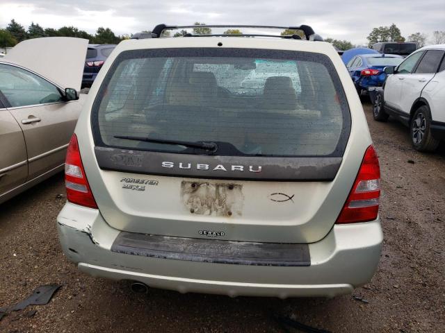 JF1SG65615H726405 - 2005 SUBARU FORESTER 2.5XS Бежевый фото 6