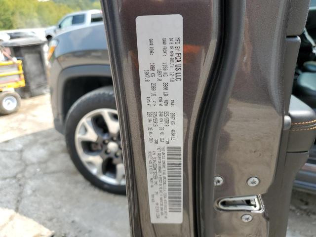 3C4NJDCBXKT672550 - 2019 JEEP COMPASS LIMITED Сірий фото 13