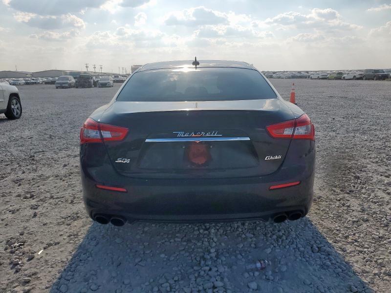 ZAM57YTL3J1273639 - 2018 MASERATI GHIBLI S Սև լուսանկար 6