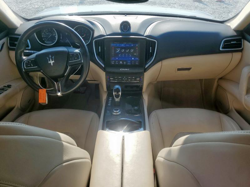 ZAM57YTL3J1273639 - 2018 MASERATI GHIBLI S Սև լուսանկար 8