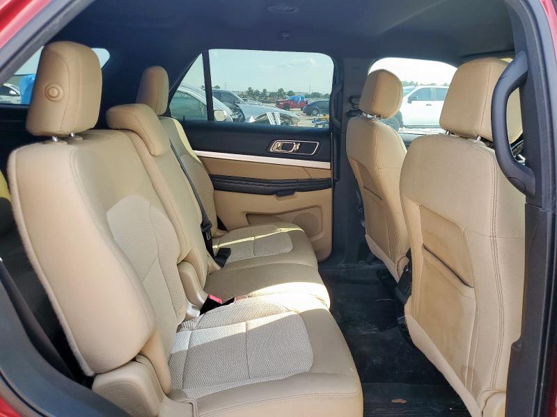 1FM5K8D85HGC13118 - 2017 FORD EXPLORER XLT Qırmızı foto 11
